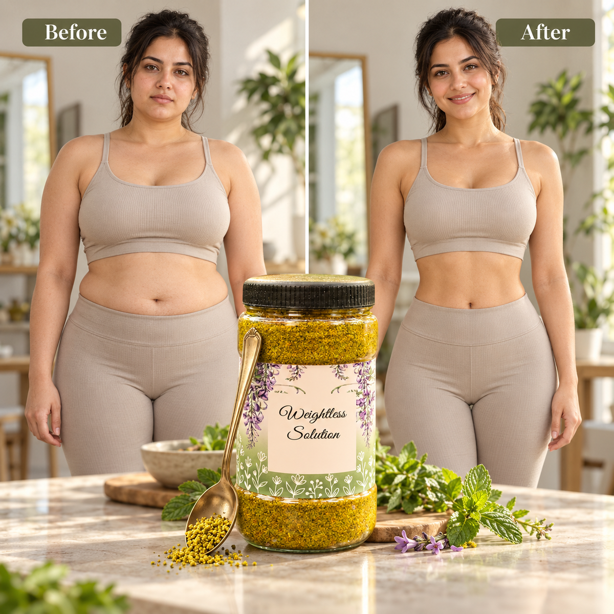 Natural Weight Loss Powder for Men & Women - Detox & Belly Fat Loss